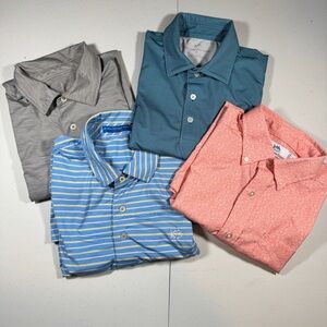 Southern Tide Lot of 4 Assorted Color Shirt Collection - Men’s Medium
